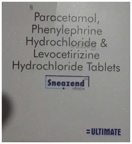 Sneazend Tablet image