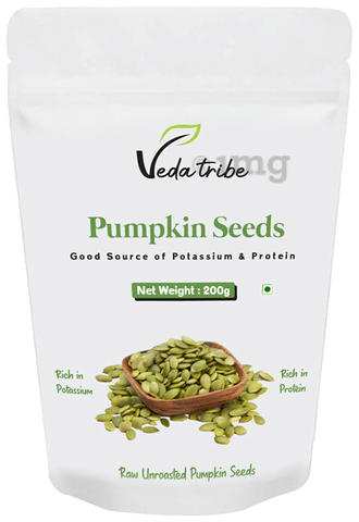 Veda Tribe Raw Unroasted Pumpkin Seeds 1