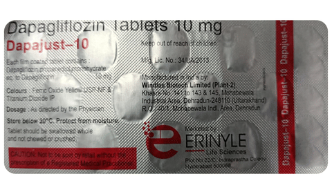 Dapajust 10 Tablet image