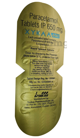 Xykaa Rapid 650 Tablet image