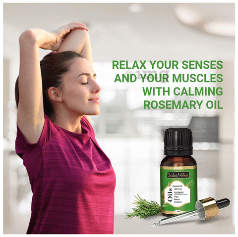 Indus Valley 100% Pure Essential Rosemary Oil: Buy bottle of 15.0 ml Oil at  best price in India