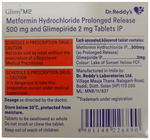 Glimy M 2 Tablet PR image