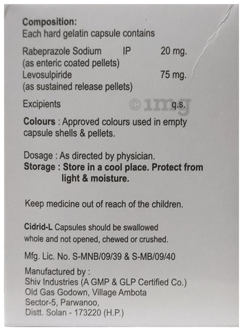 Cidrid-L Capsule SR image