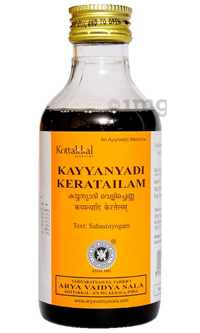 Kottakkal Ayurveda Kayyanyadi Keratailam: Buy bottle of 200 ml Oil at best  price in India | 1mg