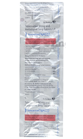 Telsartan-AM 80 Tablet image