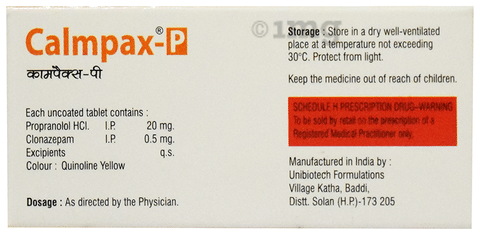 Calmpax-P Tablet