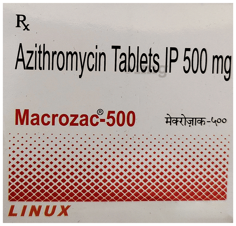 Macrozac 500 Tablet image Macrozac 500 Tablet image