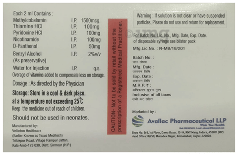 Nervimax Injection image