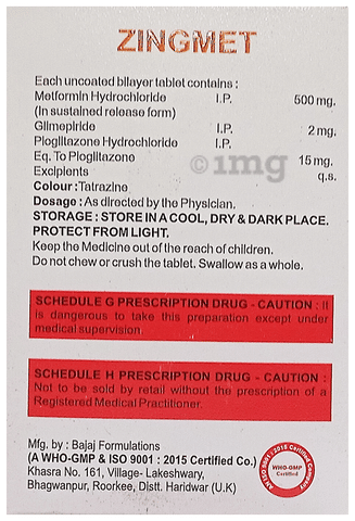 Zingmet Tablet SR image