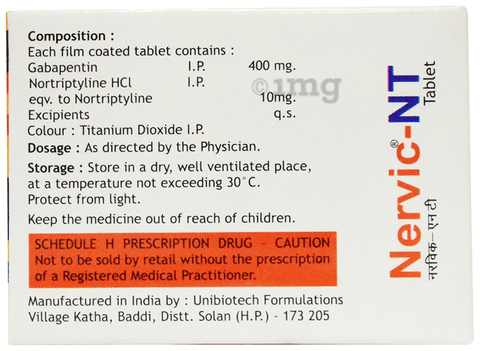 Nervic-NT Tablet image