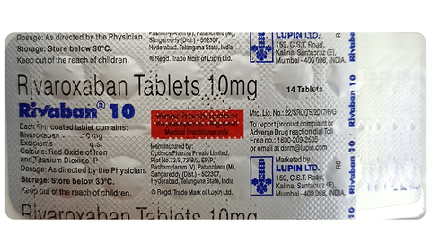 Rivaban 10 Tablet image