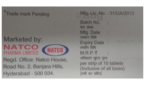 Natcocil-T Tablet image Natcocil-T Tablet image
