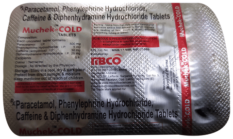 Muchek-Cold Tablet image