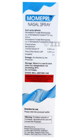 Momeprl Nasal Spray image Momeprl Nasal Spray image