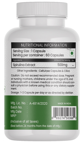 Neuveda Spirulina Vegicap image Neuveda Spirulina Vegicap image
