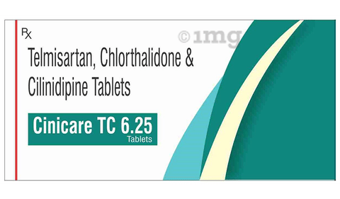 Cinicare TC 6.25 Tablet image Cinicare TC 6.25 Tablet image