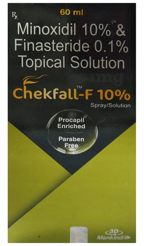 Chekfall-F 10% Spray/Solution: View Uses, Side Effects, Price and  Substitutes | 1mg