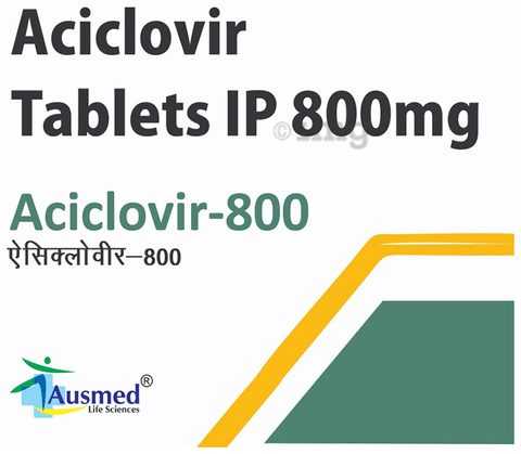 Aciclovir 800 Tablet image