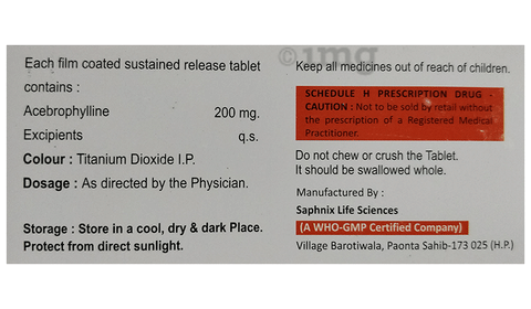 Asmapil 200 Tablet SR image