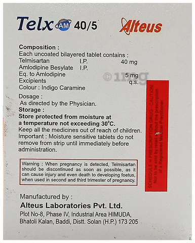 Telx AM 40/5 Tablet image Telx AM 40/5 Tablet image