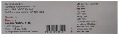 Consivas-F 10/160 Tablet