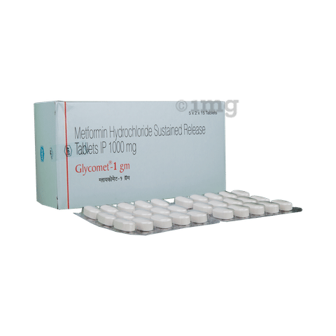 Glycomet 1gm Tablet SR