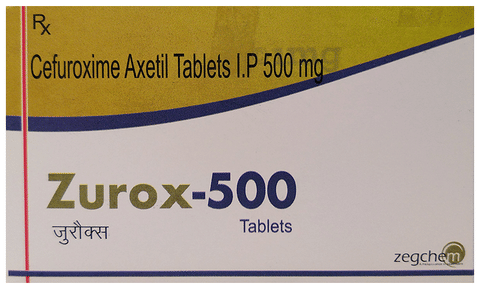 Zurox 500 Tablet image
