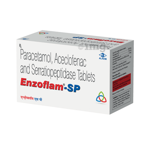 Enzoflam Sp Tablet View Uses Side Effects Price And Substitutes 1mg