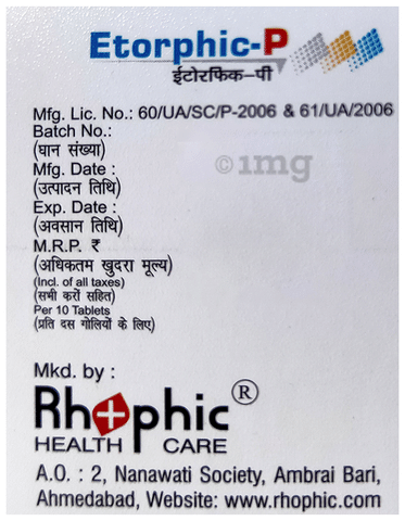 Etorphic-P Tablet