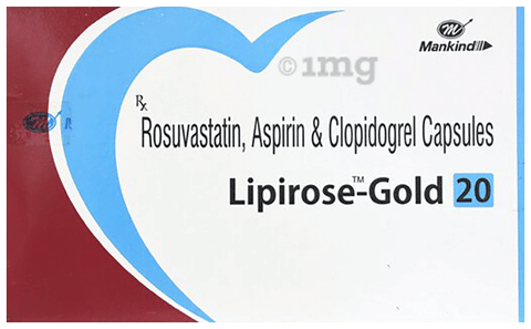 Lipirose-Gold 20 Capsule image Lipirose-Gold 20 Capsule image