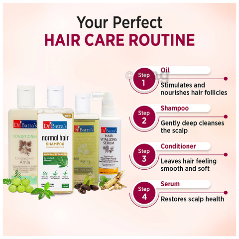 Dr Batra's Hair Care Kit: Buy box of 1 Kit at best price in India | 1mg Dr Batra's Hair Care Kit: Buy box of 1 Kit at best price in India | 1mg