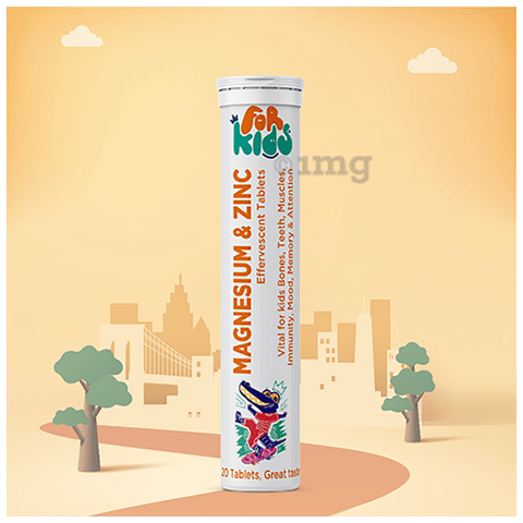 ForKids Magnesium & Zinc Effervescent Tablet image ForKids Magnesium & Zinc Effervescent Tablet image