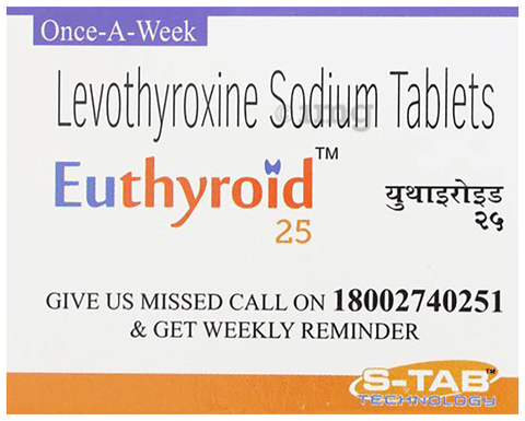 Euthyroid 25 Tablet
