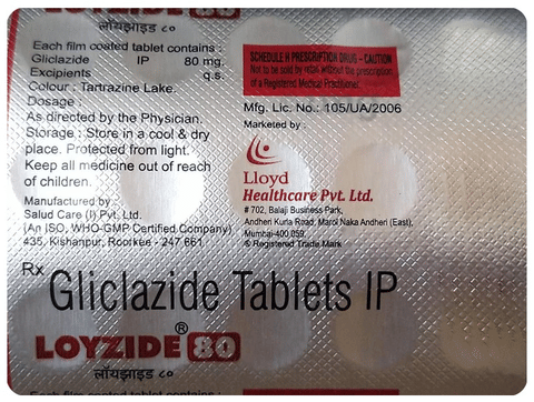 Loyzide 80 Tablet image