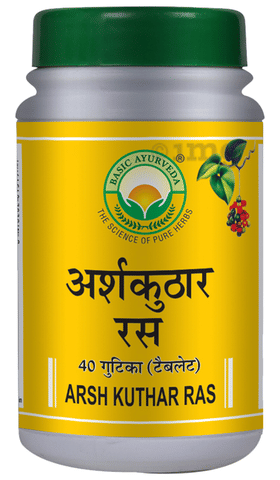 Basic Ayurveda Arsh Kuthar Ras Tablet image Basic Ayurveda Arsh Kuthar Ras Tablet image