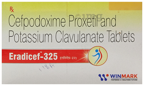 Eradicef 325 Tablet image