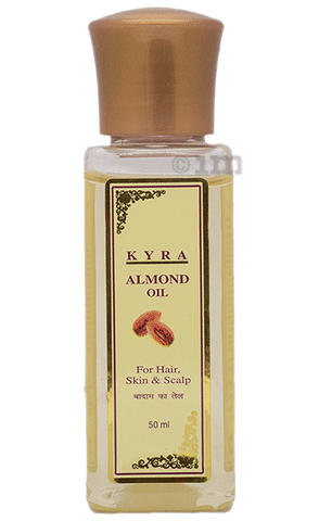 Kyra Almond Oil for Hair, Skin & Scalp: Buy bottle of 50 ml Oil at best  price in India | 1mg