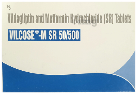 Vilcose-M SR 50/500 Tablet