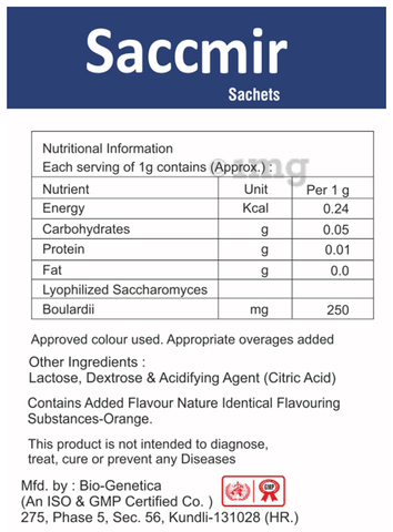 Saccmir Sachet image Saccmir Sachet image