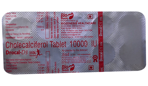 Drocal-D3 10K Tablet image