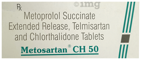 Metosartan CH 50 Tablet ER
