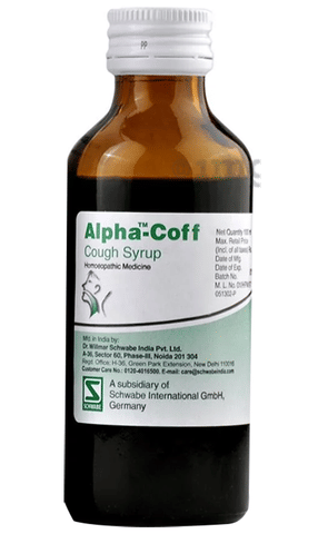 Dr Willmar Schwabe India Alpha-Coff Cough Syrup