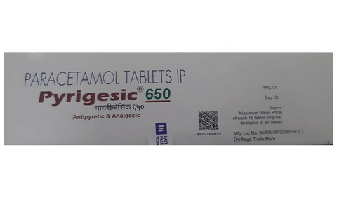 Pyrigesic 650 Tablet image