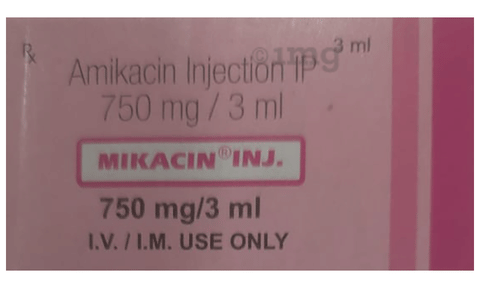 Mikacin 750mg Injection image