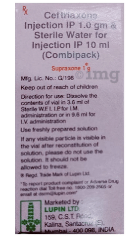 Supraxone 1000mg Injection image