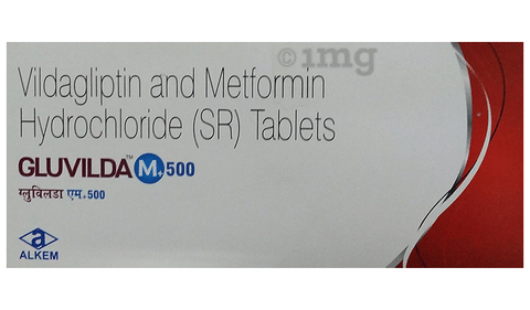 Gluvilda M +500 Tablet SR image Gluvilda M +500 Tablet SR image
