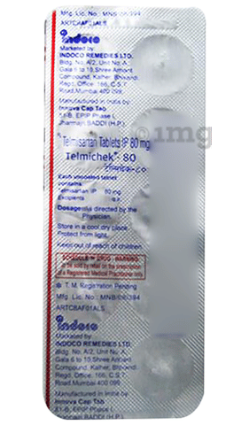 Telmichek 80 Tablet image