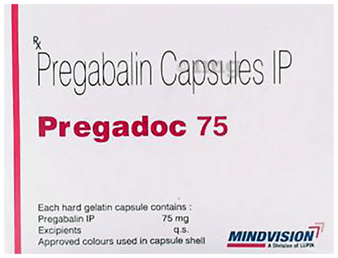 Pregadoc 75 Capsule image Pregadoc 75 Capsule image