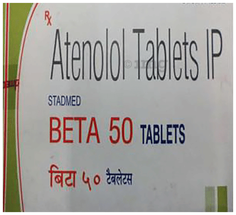 Beta 50mg Tablet image