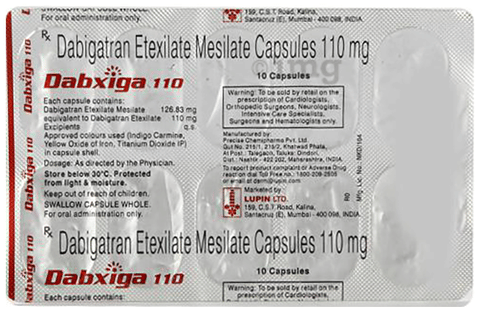 Dabxiga 110mg Capsule image